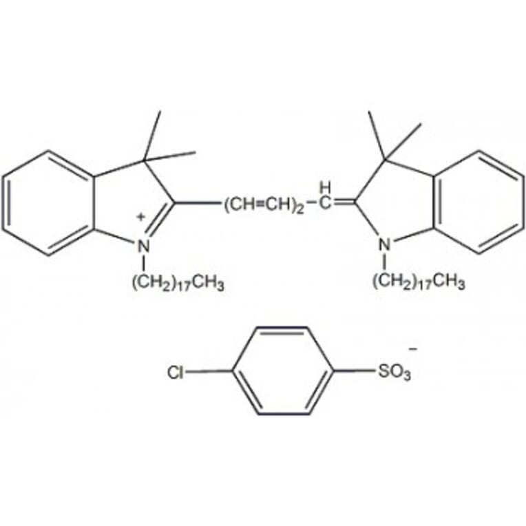 Structural Formula - DiD (DiIC18(5)) (A319638) - Antibodies.com