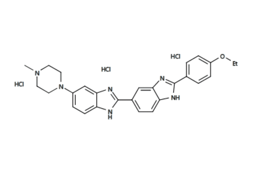 Structural Formula - Hoechst 33342 (A319646) - Antibodies.com