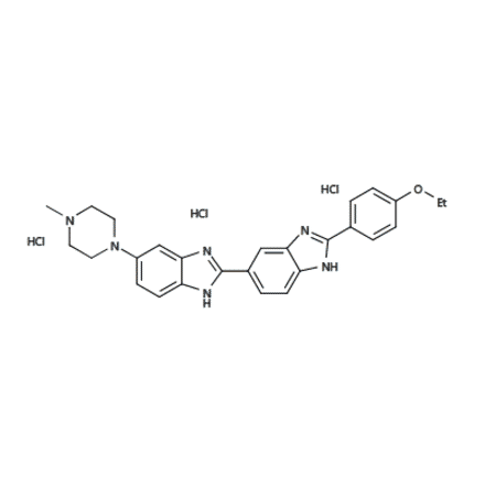 Structural Formula - Hoechst 33342 (A319646) - Antibodies.com