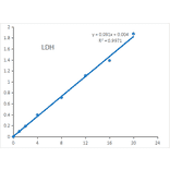 Standard Curve - Lactate Dehydrogenase Assay Kit (A319695) - Antibodies.com