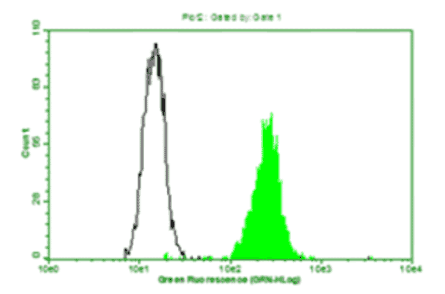 Flow Cytometry - Anti-CA 125 Antibody (MO-T40012E) - Antibodies.com