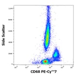 Flow Cytometry - Anti-CD68 Antibody [Y1/82A] (PE-Cyanine 7) (A320648)