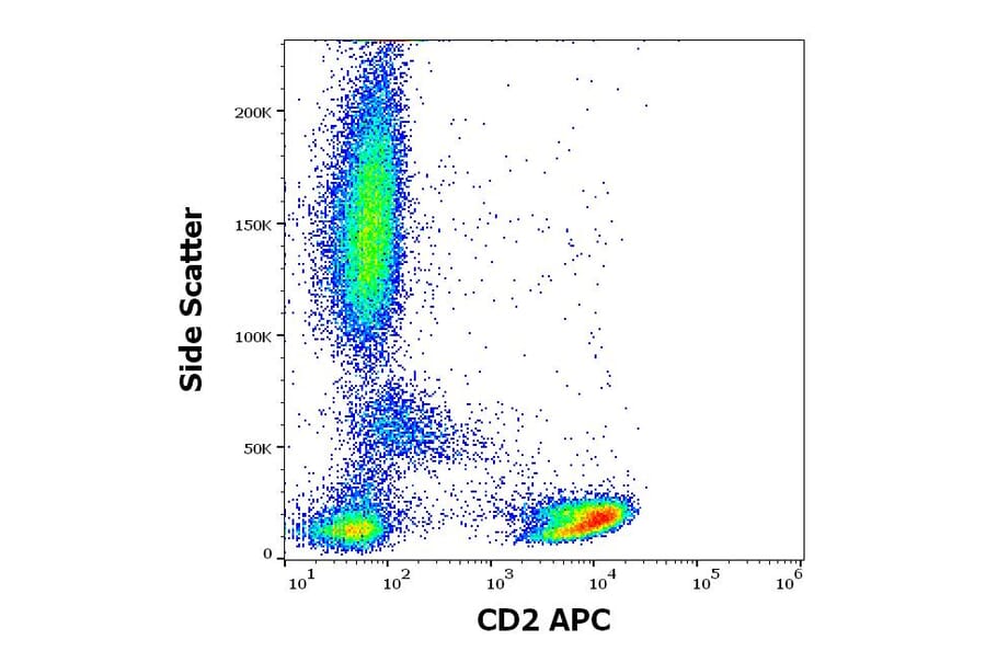 Flow Cytometry - Anti-CD2 Antibody [TS1/8] (APC) (A320652)