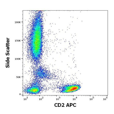Flow Cytometry - Anti-CD2 Antibody [TS1/8] (APC) (A320652)