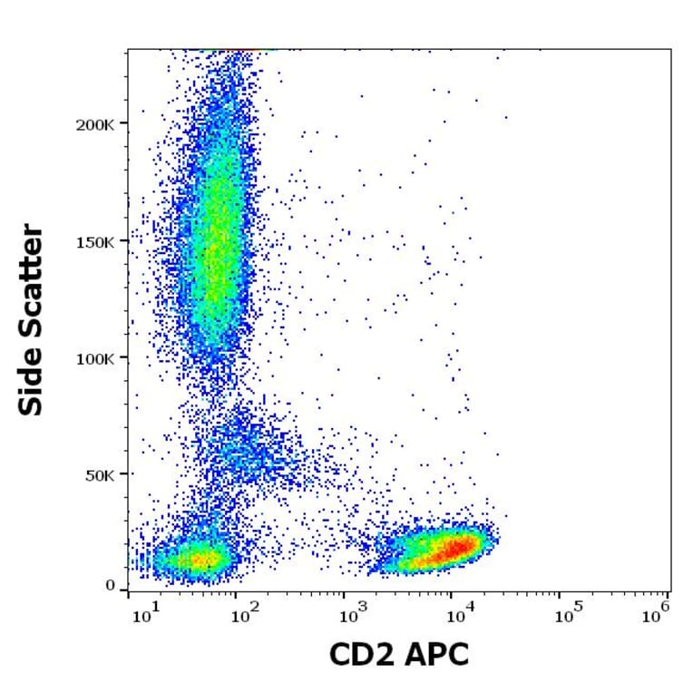 Flow Cytometry - Anti-CD2 Antibody [TS1/8] (APC) (A320652)