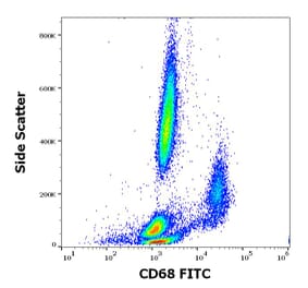 Flow Cytometry - Anti-CD68 Antibody [Y1/82A] (FITC) (A320653)