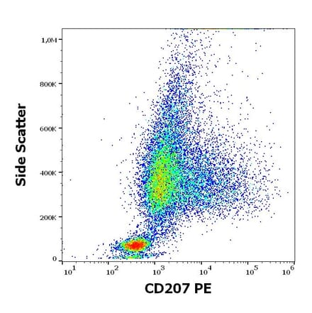 Flow Cytometry - Anti-Langerin Antibody [2G3] (PE) (A320670)