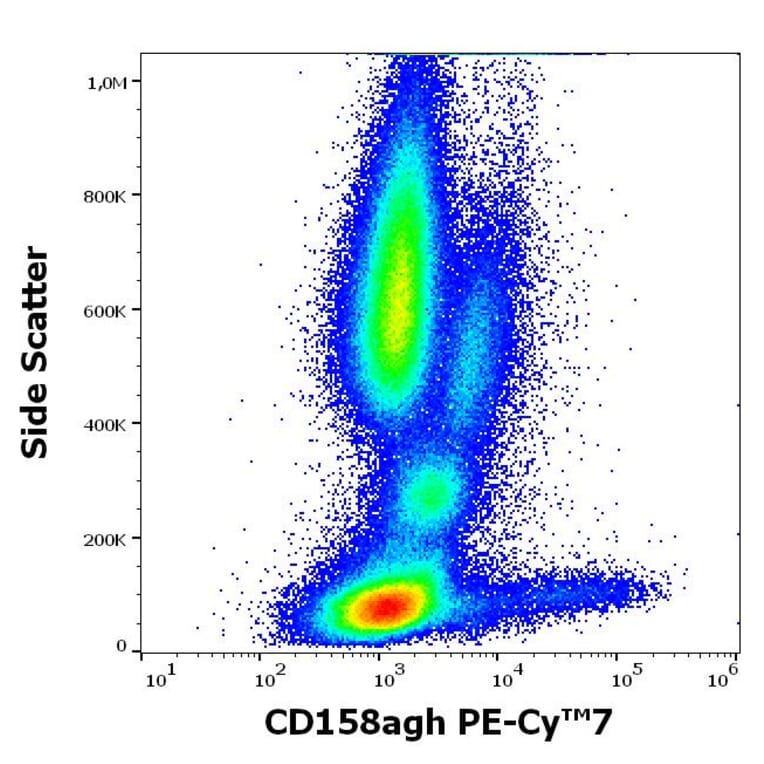 Flow Cytometry - Anti-KIR2DL1 + KIR2DS5 + KIR2DS1 + KIRDS3 Antibody [HP-MA4] (PE-Cyanine 7) (A320677)