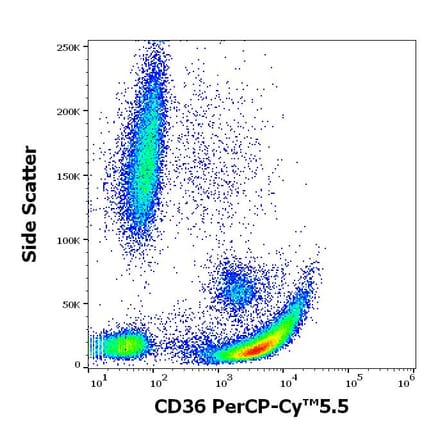Flow Cytometry - Anti-CD36 Antibody [CB38] (PerCP-Cyanine 5.5) (A320714)