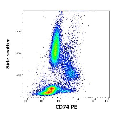 Flow Cytometry - Anti-CD74 Antibody [LN2] (PE) (A320722)