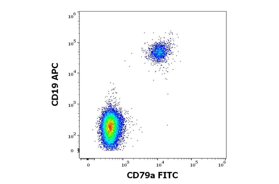 Flow Cytometry - Anti-CD79a Antibody [HM47] (FITC) (A320727)