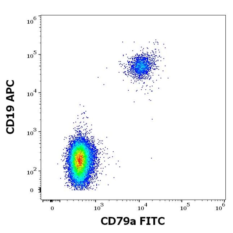 Flow Cytometry - Anti-CD79a Antibody [HM47] (FITC) (A320727)