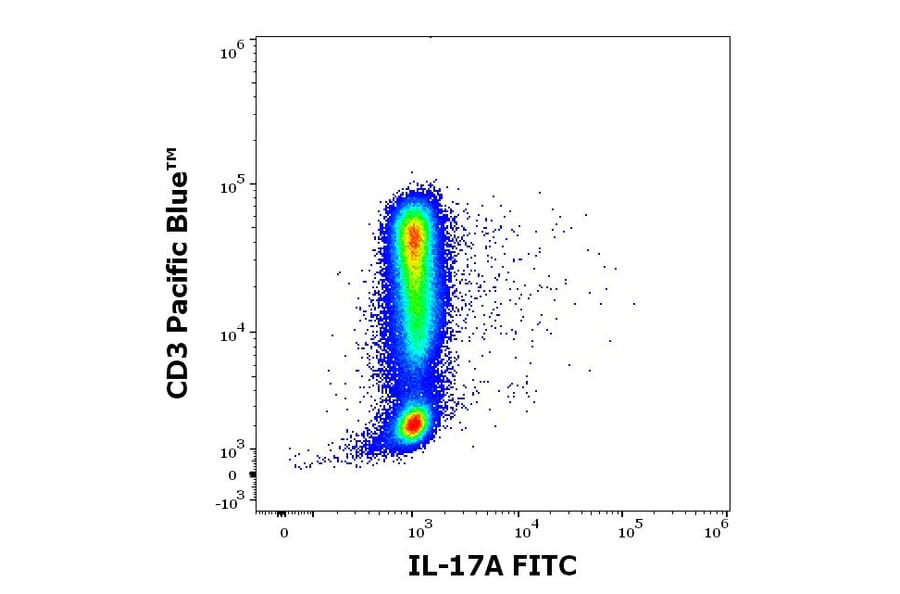 Flow Cytometry - Anti-IL-17A Antibody [9F9] (FITC) (A320754)