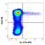 Flow Cytometry - Anti-IL-17A Antibody [9F9] (APC) (A320755)