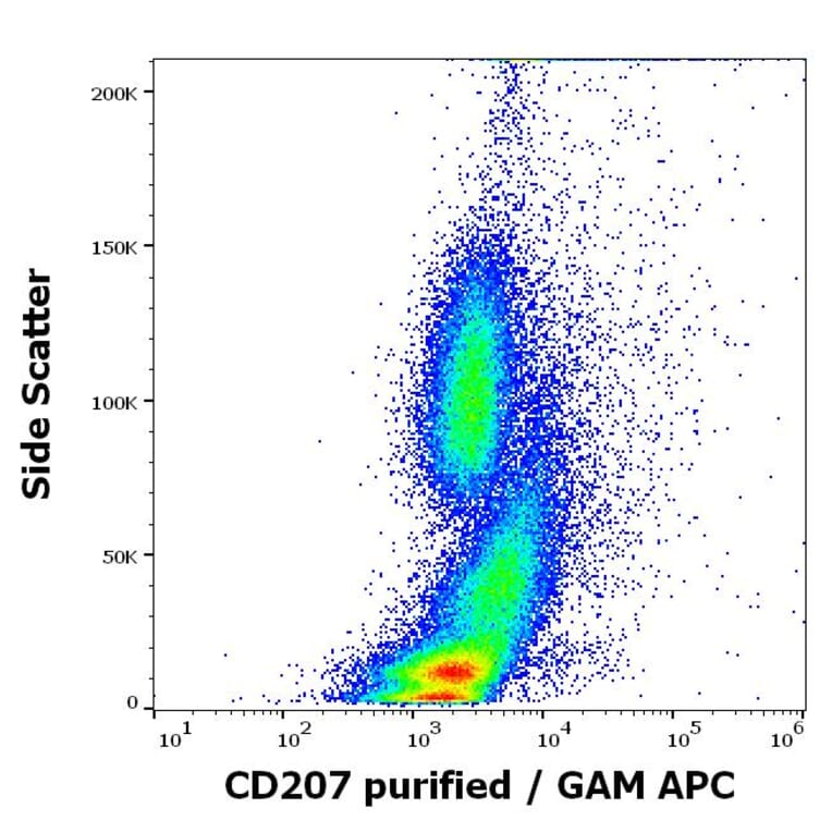 Flow Cytometry - Anti-Langerin Antibody [2G3] (A320770)