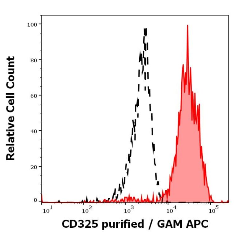 Flow Cytometry - Anti-N Cadherin Antibody [8C11] (A320779)