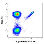 Flow Cytometry - Anti-TCR gamma + TCR delta Antibody [11F2] (APC) (A320797)