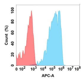 Flow Cytometry - Anti-CD13 Antibody [26H2] - BSA and Azide free (A324629) - Antibodies.com