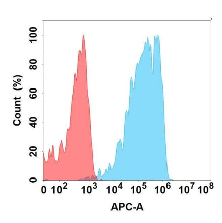 Flow Cytometry - Anti-CD13 Antibody [26H2] - BSA and Azide free (A324629) - Antibodies.com