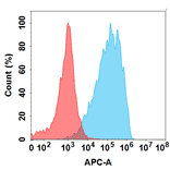 Flow Cytometry - SGN-ALPV Biosimilar - Anti-Placental Alkaline Phosphatase (PLAP) Antibody - BSA and Azide free (A324690) - Antibodies.com