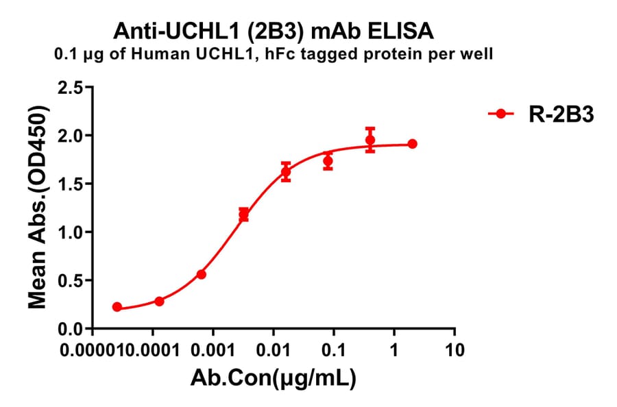 ELISA - Anti-PGP9.5 Antibody [2B3] - BSA and Azide free (A324895) - Antibodies.com