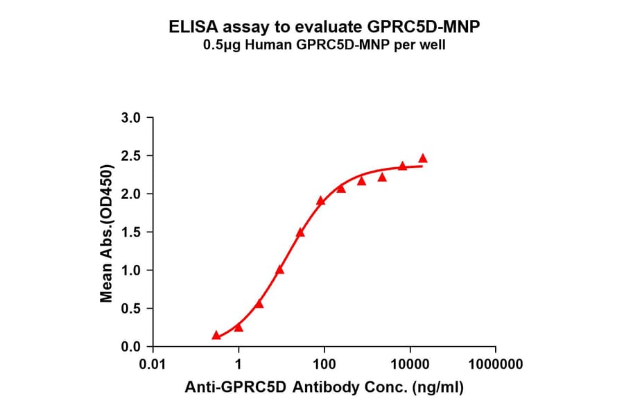 ELISA - Synthetic Virus-like Particle Human GPCR GPRC5D Protein (A325314) - Antibodies.com
