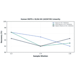 Linearity - Human MOTS-c ELISA Kit (A326739) - Antibodies.com
