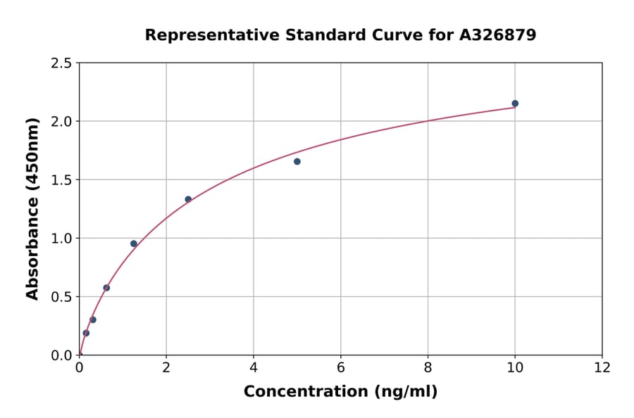 Standard Curve - Rat SDHB ELISA Kit (A326879) - Antibodies.com