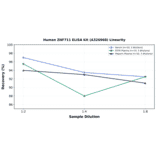 Linearity - Human ZNF711 ELISA Kit (A326968) - Antibodies.com