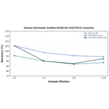 Linearity - Human Dermatan Sulfate ELISA Kit (A327013) - Antibodies.com