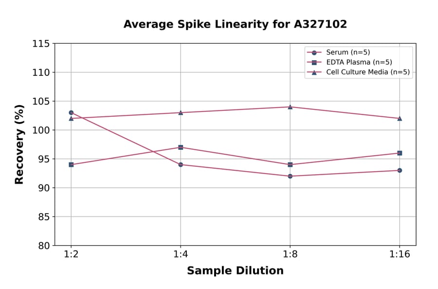 Linearity - Rat Melatonin ELISA Kit (A327102) - Antibodies.com
