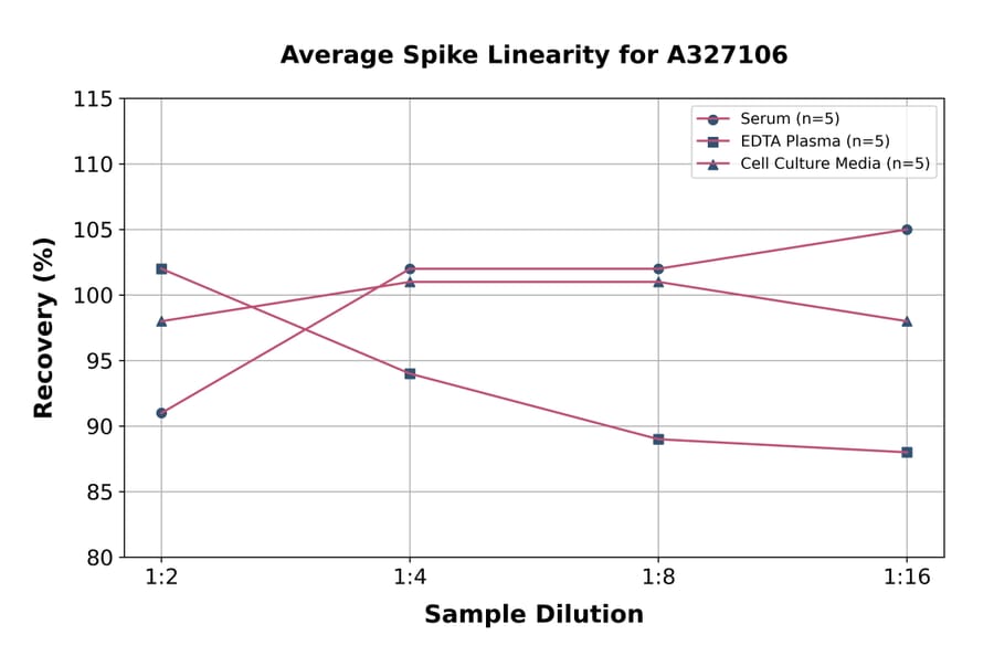 Linearity - Rat LDHD/DLD ELISA Kit (A327106) - Antibodies.com