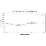 Linearity - Rat Adiponectin ELISA Kit (A327156) - Antibodies.com