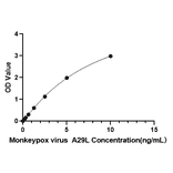 Standard Curve - Anti-Monkeypox Virus A29L Antibody (A329064) - Antibodies.com