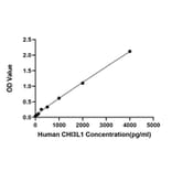 Standard Curve - Anti-CHI3L1 Antibody (A329259) - Antibodies.com