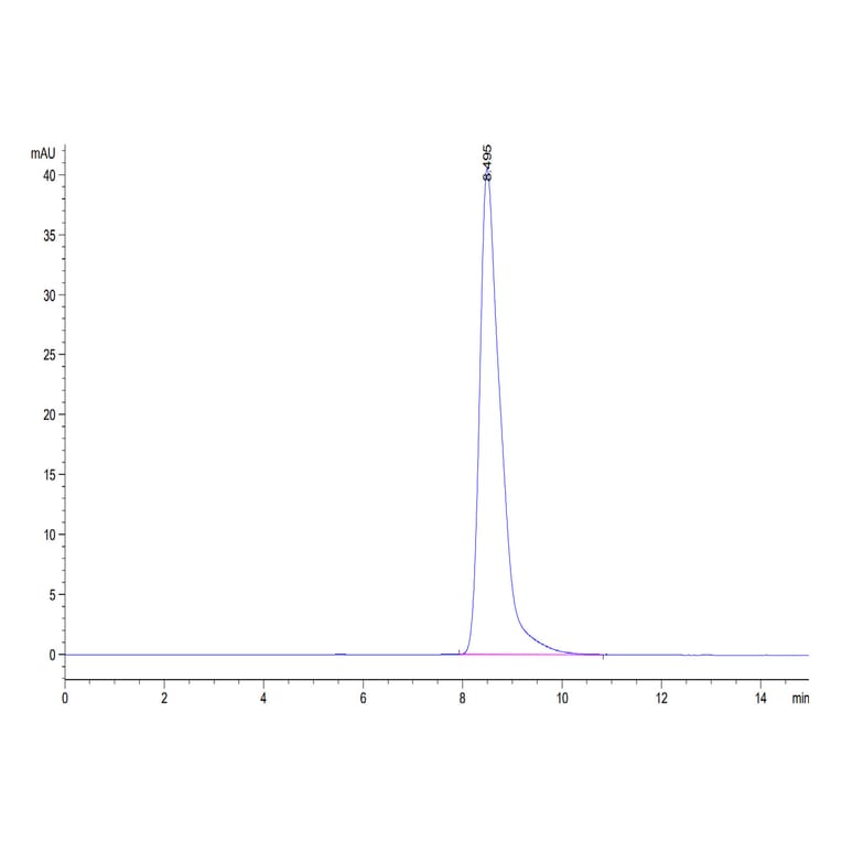 SEC-HPLC - Recombinant Human 4-1BBL Protein (Biotin) (N-terminal monomeric Human Fc Tag) (A330056) - Antibodies.com