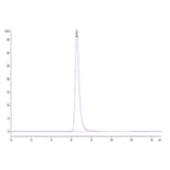 SEC-HPLC - Recombinant Human Axl Protein (Biotin) (C-terminal His and Avi Tag) (A330126) - Antibodies.com