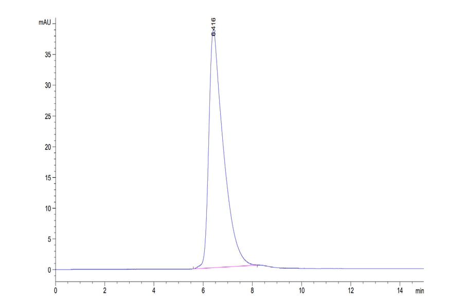 SEC-HPLC - Recombinant Human B7-H3 Protein (Biotin) (C-terminal His and Avi Tag) (A330131) - Antibodies.com
