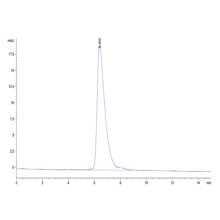 SEC-HPLC - Recombinant Human B7-H3 Protein (C-terminal His and Avi Tag) (A330133) - Antibodies.com