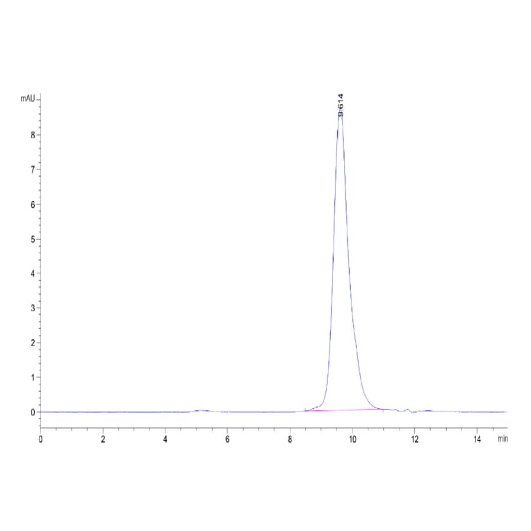 SEC-HPLC - Recombinant Human BCMA Protein (C-terminal His and Avi Tag) (A330150) - Antibodies.com