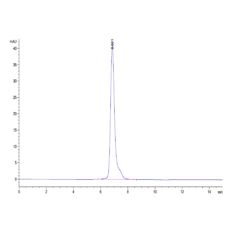 SEC-HPLC - Recombinant Human CD116 Protein (C-terminal Human Fc Tag) (A330220) - Antibodies.com