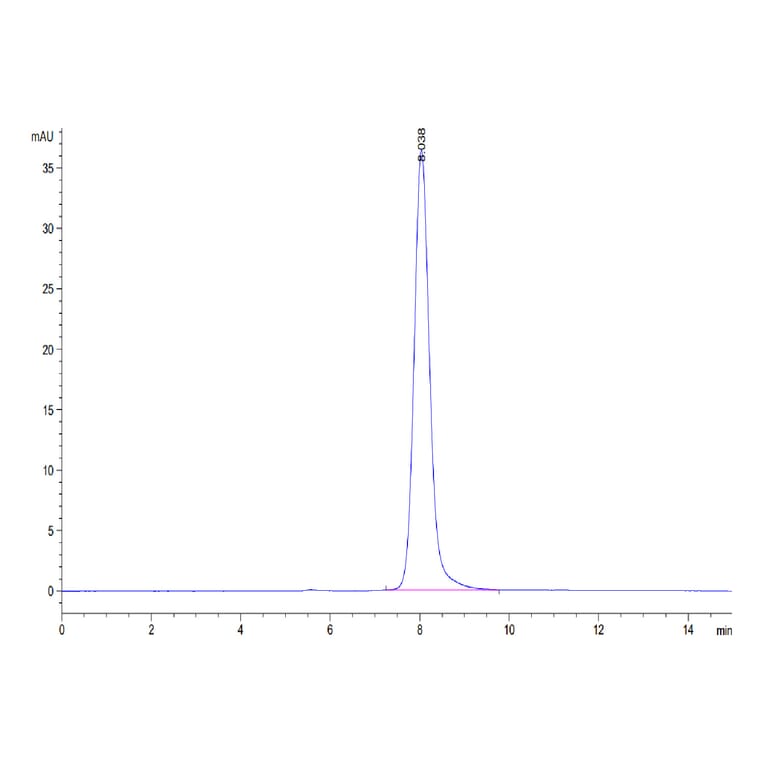 SEC-HPLC - Recombinant Human CD116 Protein (C-terminal His Tag) (A330221) - Antibodies.com