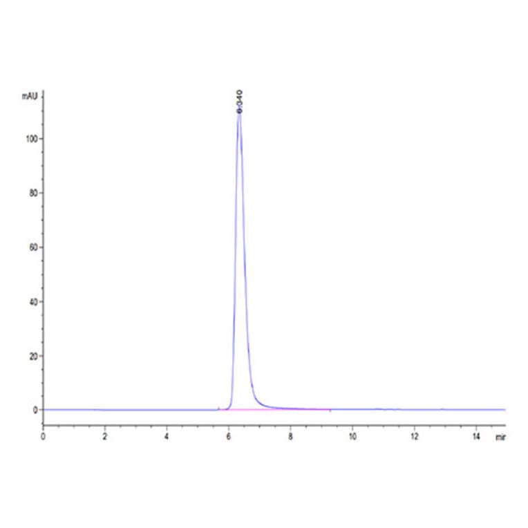 SEC-HPLC - Recombinant Human CD163 Protein (C-terminal His and Avi Tag) (A330245) - Antibodies.com