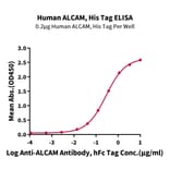 Standard Curve - Recombinant Human CD166 Protein (C-terminal His Tag) (A330249) - Antibodies.com