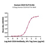 Standard Curve - Recombinant Human CD24 Protein (A330281) - Antibodies.com