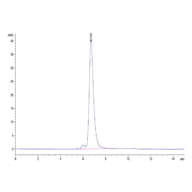 SEC-HPLC - Recombinant Human CD25 Protein (C-terminal His and Avi Tag) (A330285) - Antibodies.com