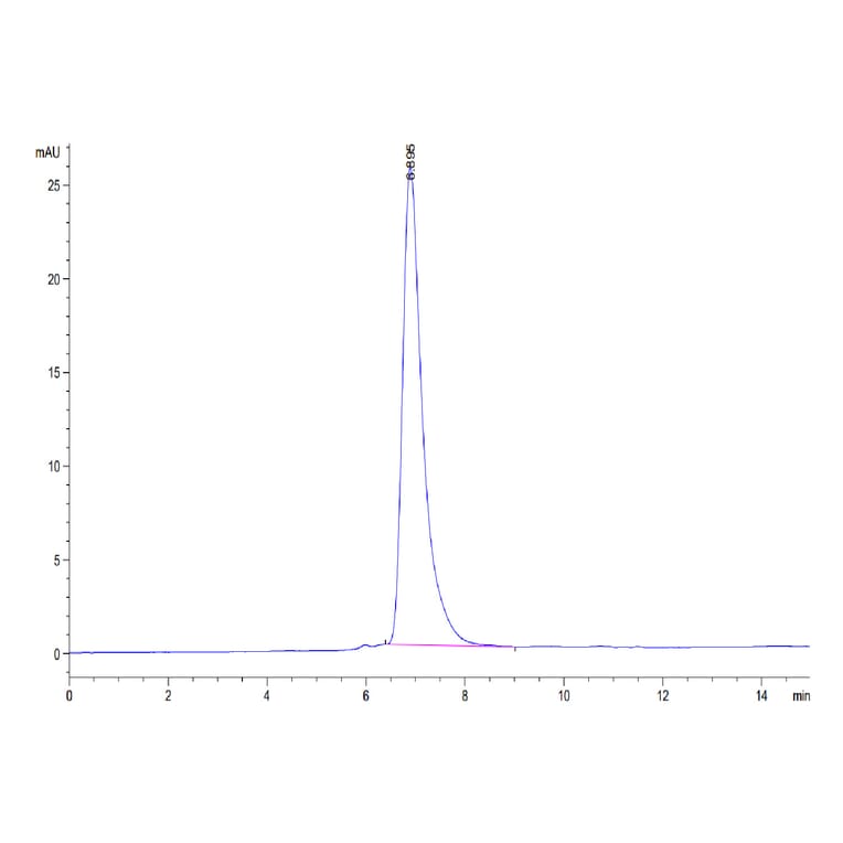 SEC-HPLC - Recombinant Human CD27 Protein (C-terminal His Tag) (A330287) - Antibodies.com