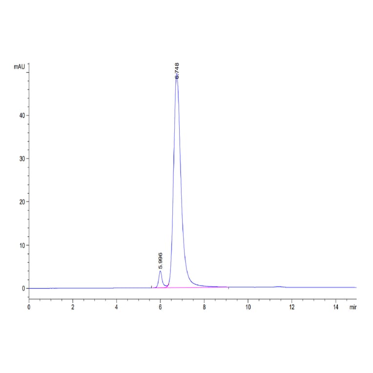 SEC-HPLC - Recombinant Human CD3 Protein (Biotin) (C-terminal Human Fc and Avi Tag) (A330296) - Antibodies.com