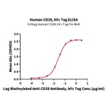 Standard Curve - Recombinant Human CD38 Protein (C-terminal Human Fc Tag) (A330331) - Antibodies.com