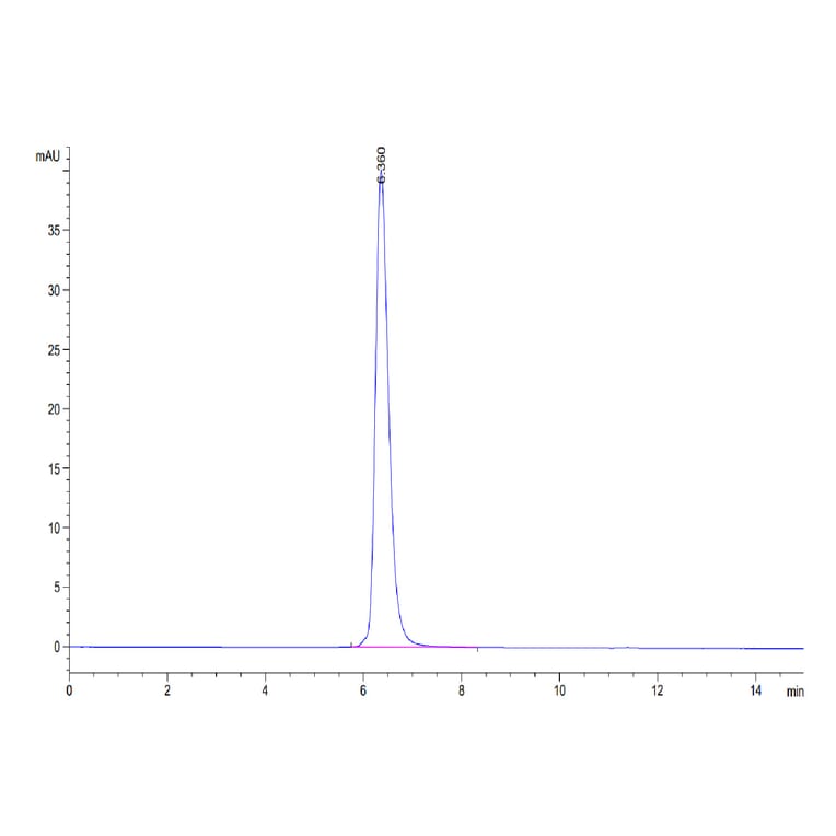 SEC-HPLC - Recombinant Human CD40 Protein (C-terminal Human Fc Tag) (A330339) - Antibodies.com